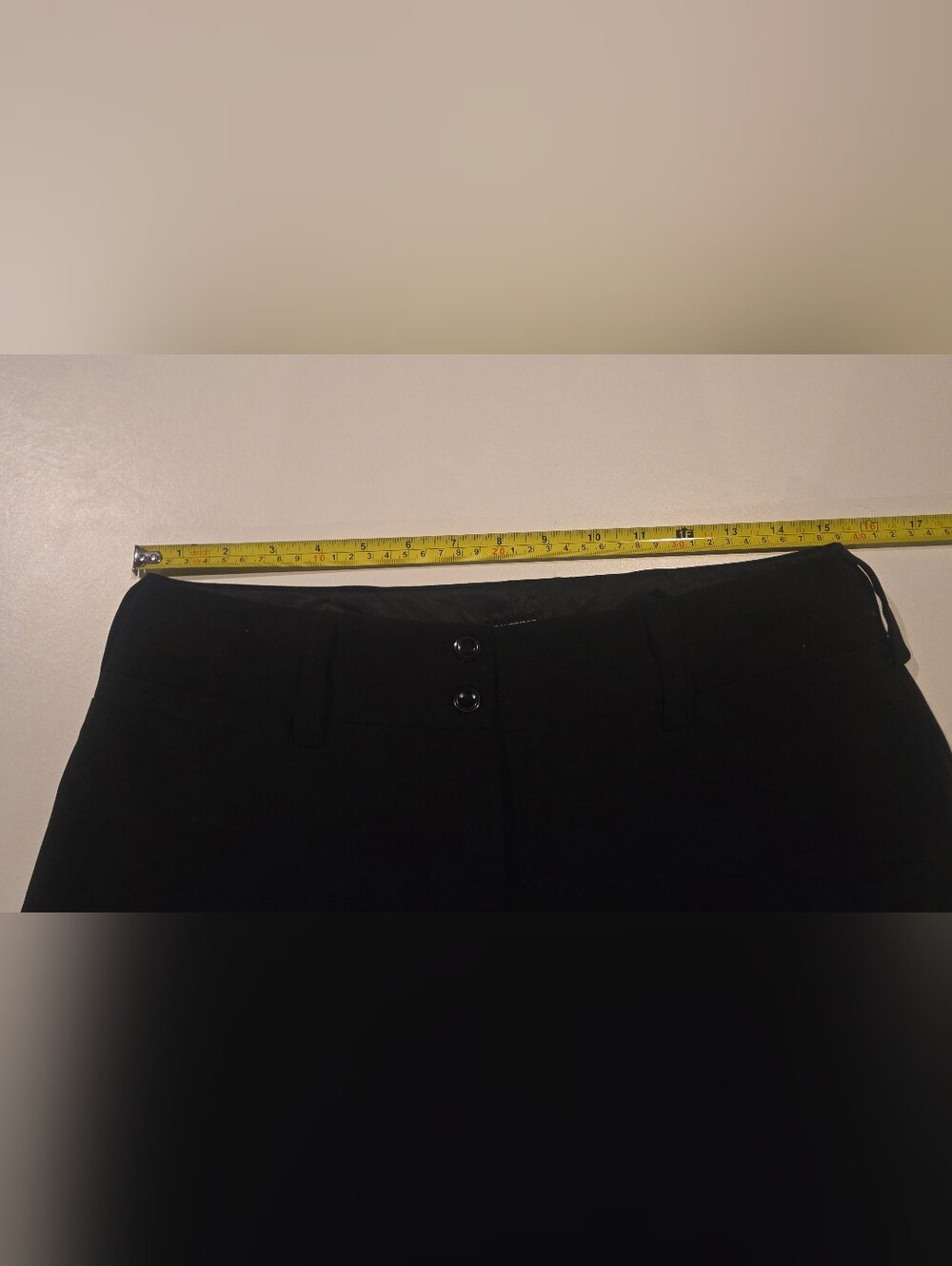 B-wear Black Wide-Leg Trousers Ladies Size 9 Dress Pants - Picture 5 of 11